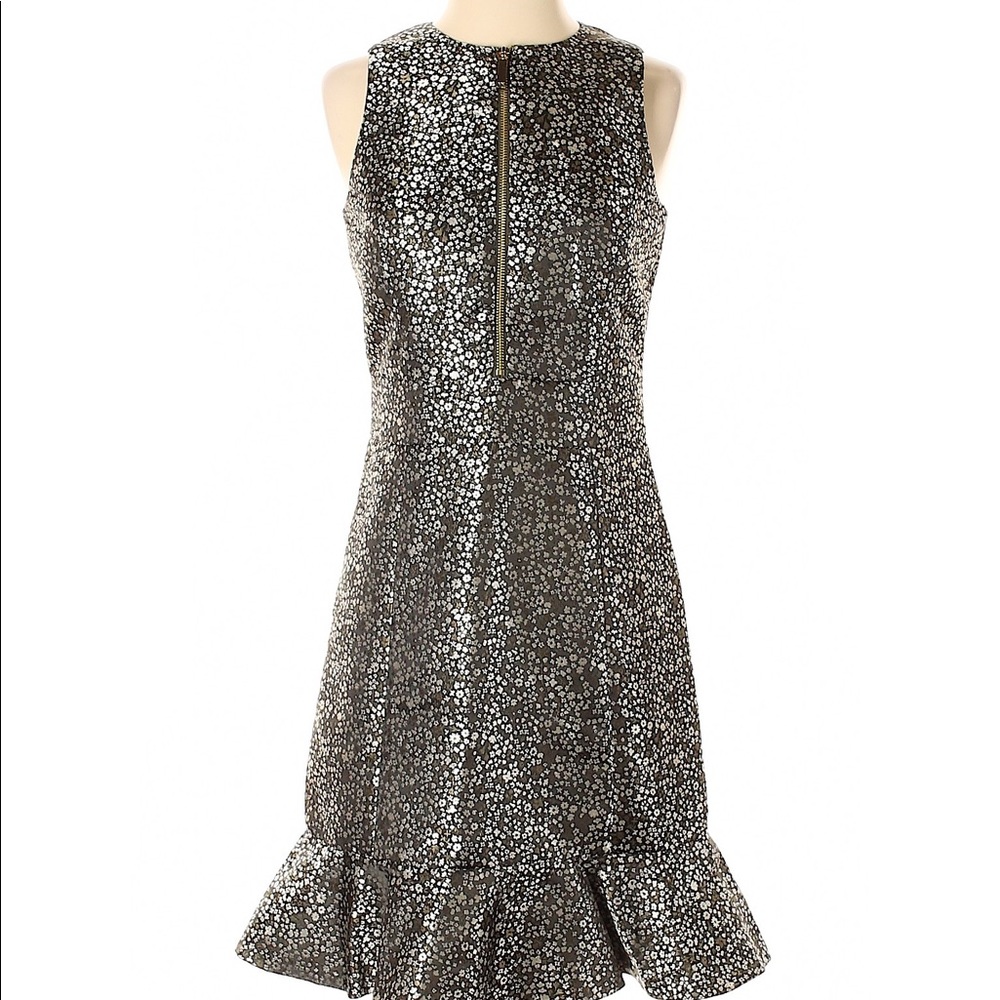 Michael Kors dress with gold zipper detail